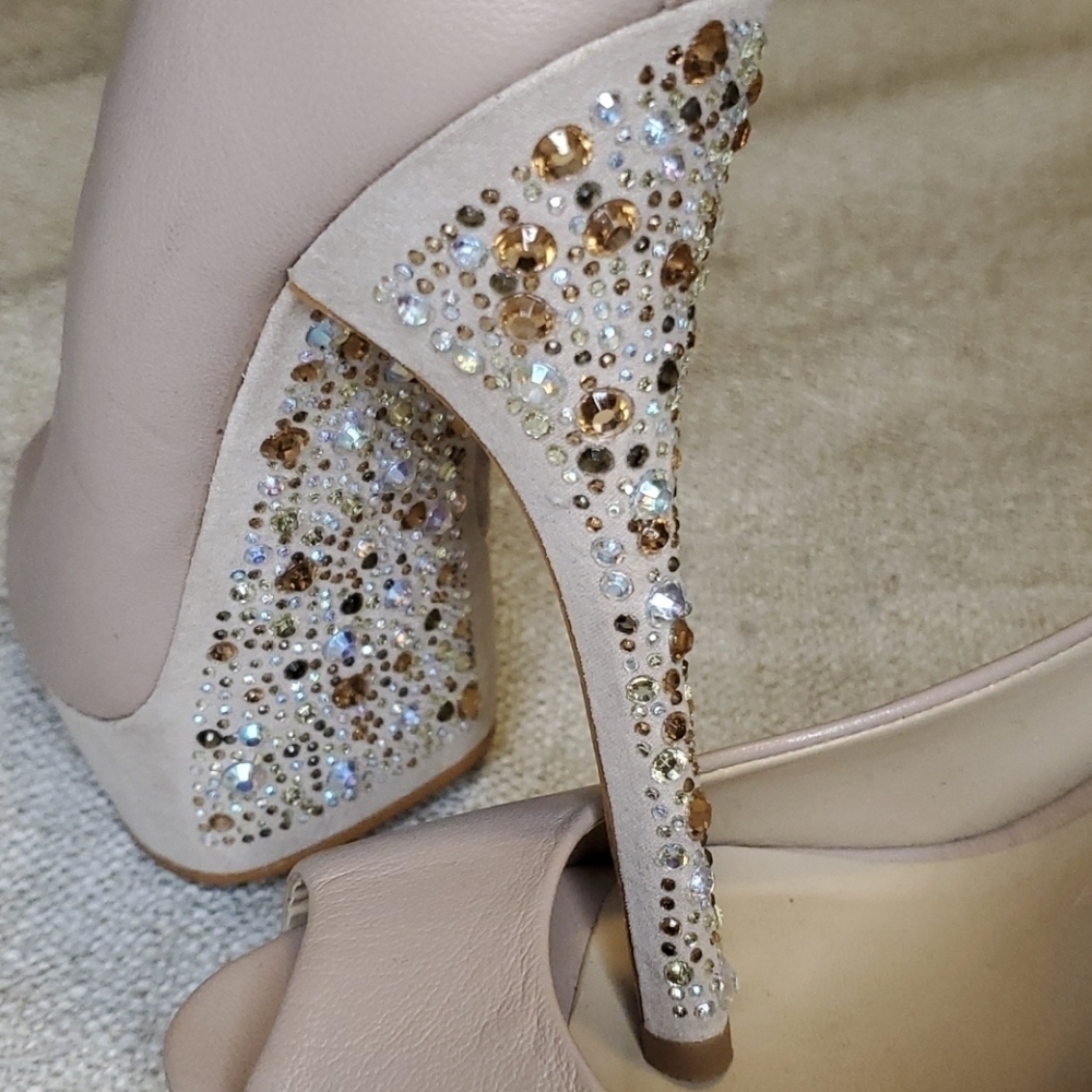 ALDO crystal embellished HEELS